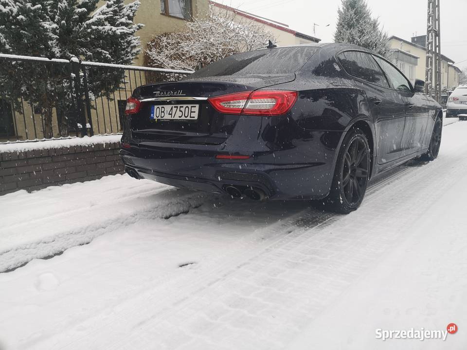 Maserati quattroporte zamiana Rok produkcji 2017 Siedlce