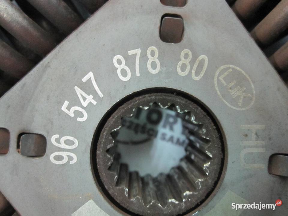 CITROEN C3 14 HDI BHZ 10FDAX 68 10r sprzęgło osobowe