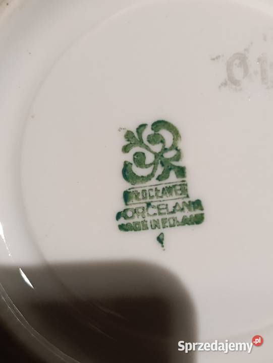 Serwis kawowy porcelana Włocławek Prl Kobylnica