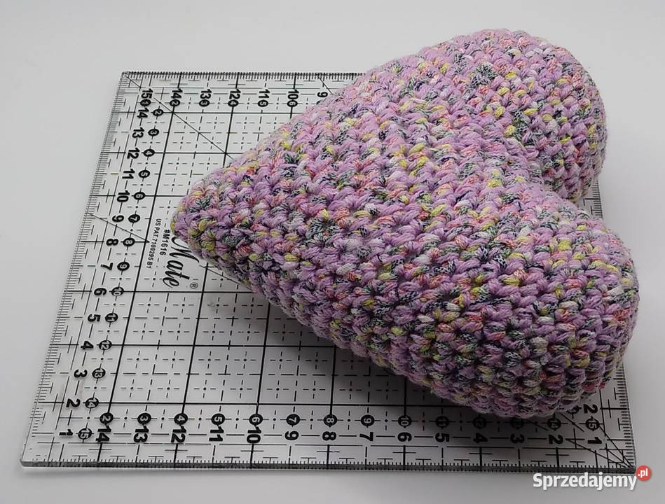 Serce Serduszko Szydełko Crochet Handmade Rękodzieło pomorskie Gdańsk