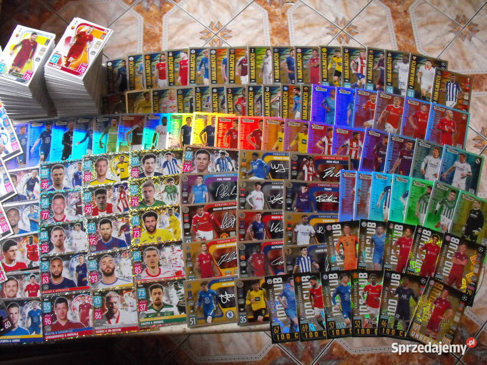 topps Match Attax 202122 KOMPLET kart OKAZJA Mykanów