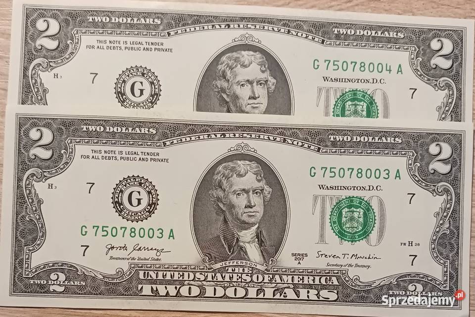 2 x 2 USA2017 rTJeffersonmen G Chicago Illinois Kolekcje Konin sprzedam