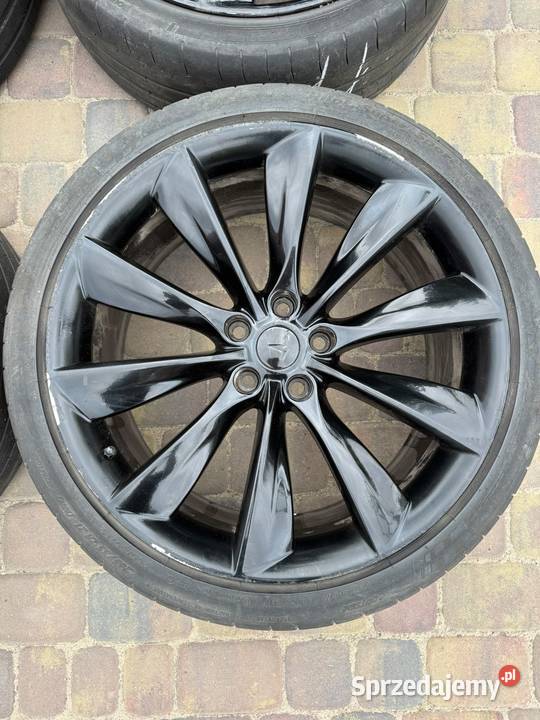 Komplet kół Tesla S 20142020 21 turbine edition Samochodowe Samochodowe Piła sprzedam