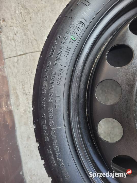 Kolo dojazdowe 5x110 Astra G H Corsa D E Meriva