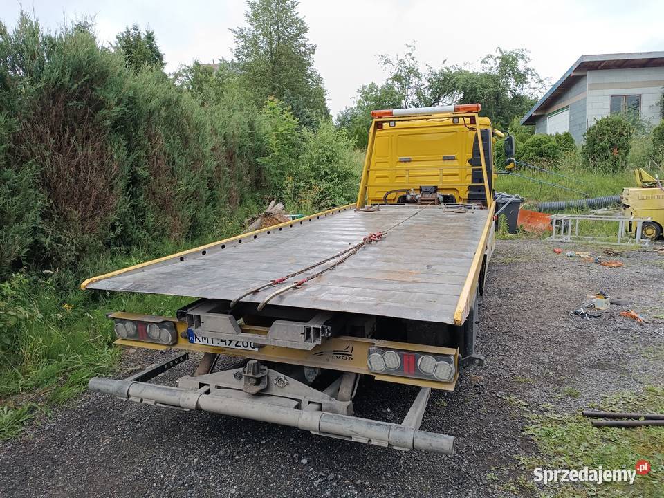 Man Tgl 9000DMC EU5 pomoc drogowa TEVOR plyta małopolskie Rabka-Zdrój sprzedam
