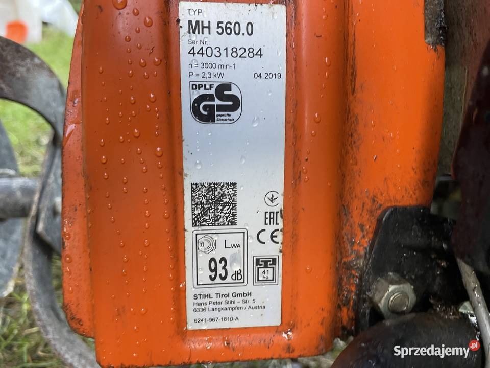 Sprzedam glebogryzarke STIHL MH560 Andrychów