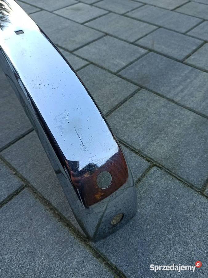 Chromowany zderzak tył tylni Fiat 126p Maluch osobowe Poznań sprzedam