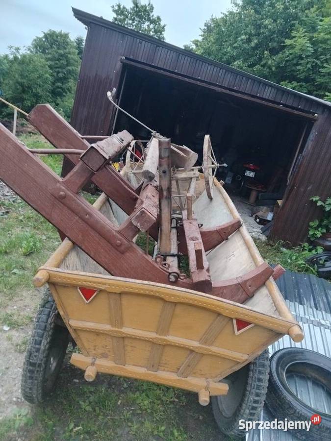 Woz konny kon Konie Łęka