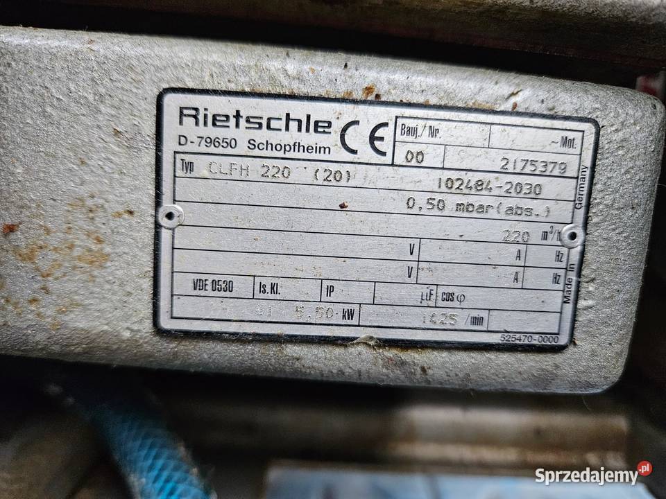 Inauen VC999 07PF15 Pakowaczka Próżniowa Rolkowa Krotoszyn