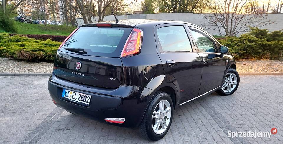 Fiat Punto Evo Benzyna 2010 Klima Alu Oryginał system Start-Stop Ząbkowice Śląskie