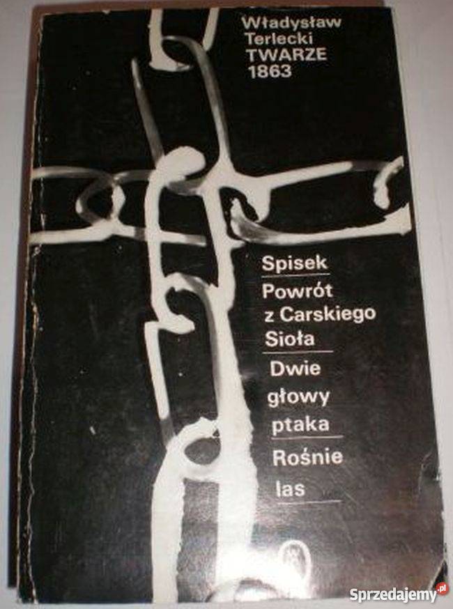 TWARZE 1863 TERLECKI WŁADYSŁAW Płock sprzedam