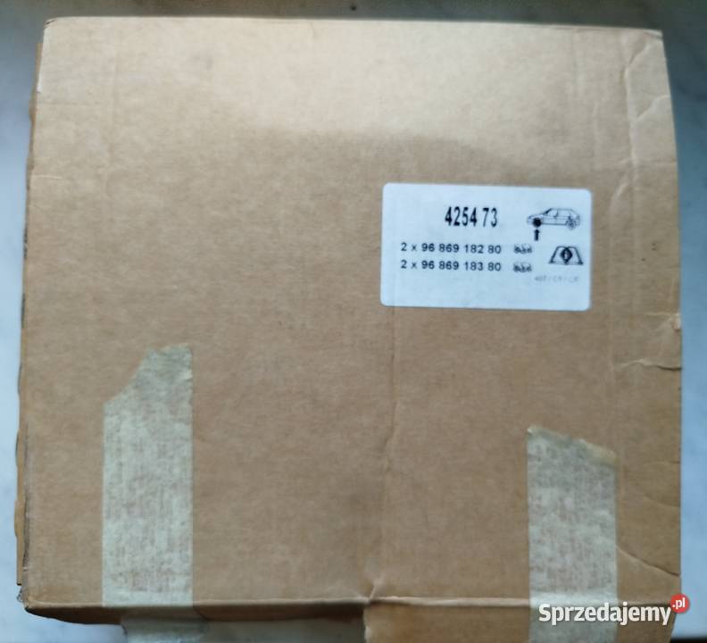 Klocki hamulcowe przód Citroen C5 IIIC6DS45P308 Łódź