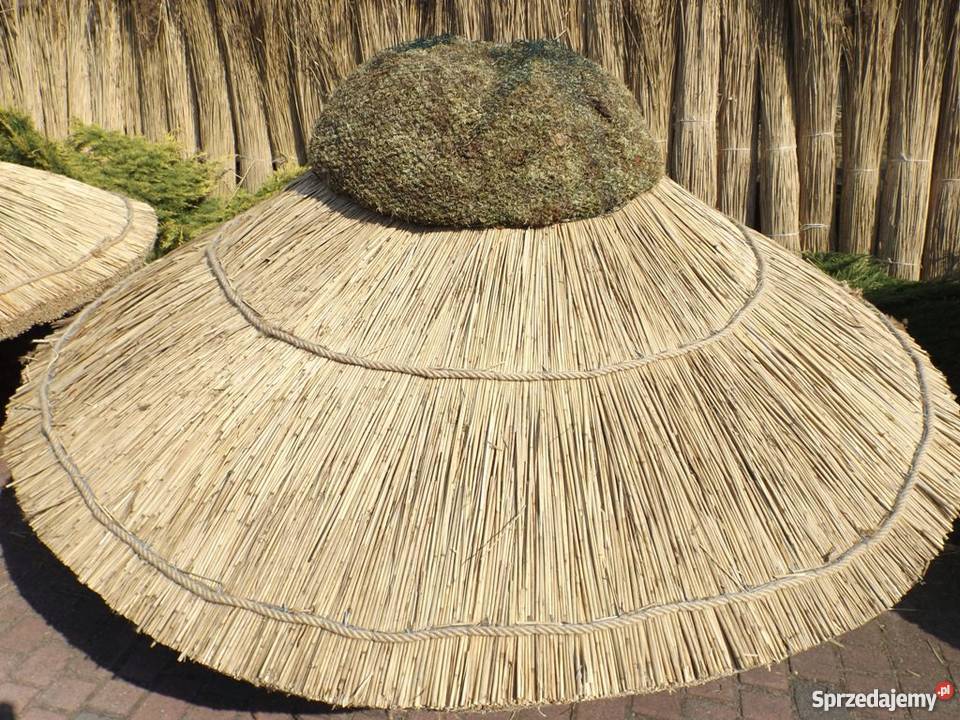 PARASOL PLAŻOWY trzcinowy hawajski na plaże pod wielkopolskie Konin