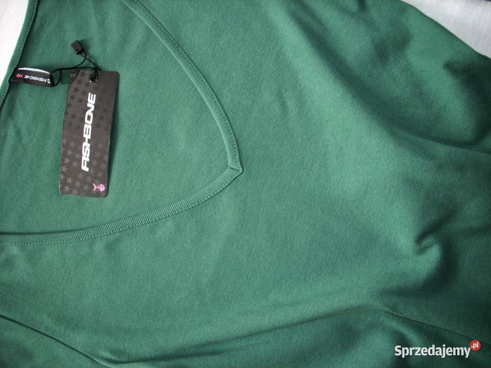 Yorker Zielona Bluzka Dłuższa Cotton NOWA 40 Nowy Sącz sprzedam