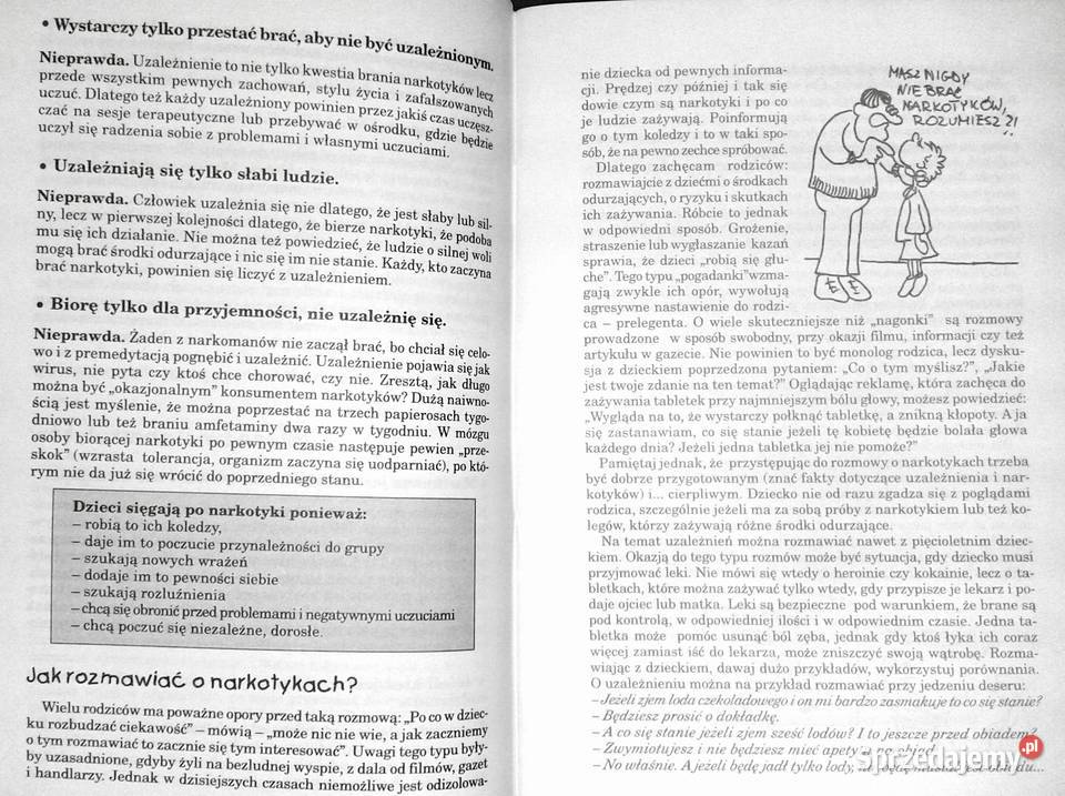 Narkotyki Na pewno nie moje dziecko Marzena Chełm
