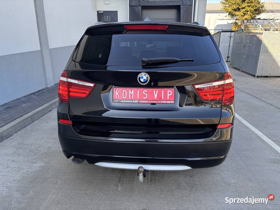 BMW X3 F25 20 D Automat Xdrive 4x4 Zamiana relingi dachowe