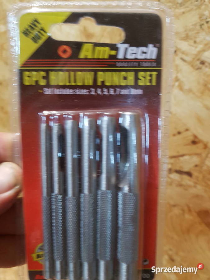 WYBIJAKI DO USZCZELEK 38mm 6 w zestawie