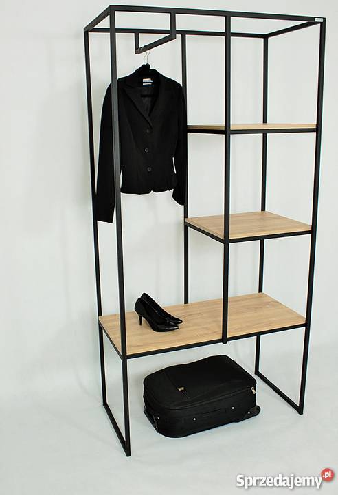 Szafaregał do garderoby metalpłyta laminowana Żary