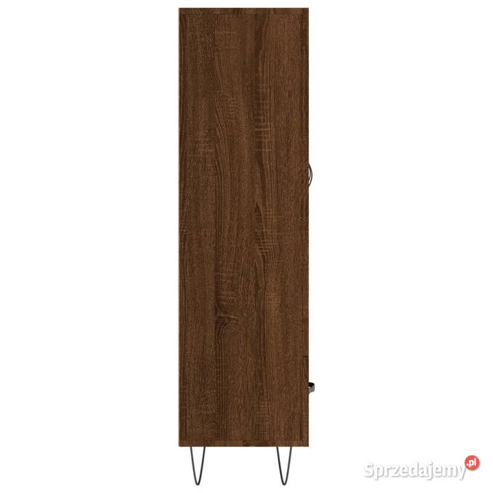 Wysoka szafka brązowy dąb 695x31x115 WM830323 Warszawa