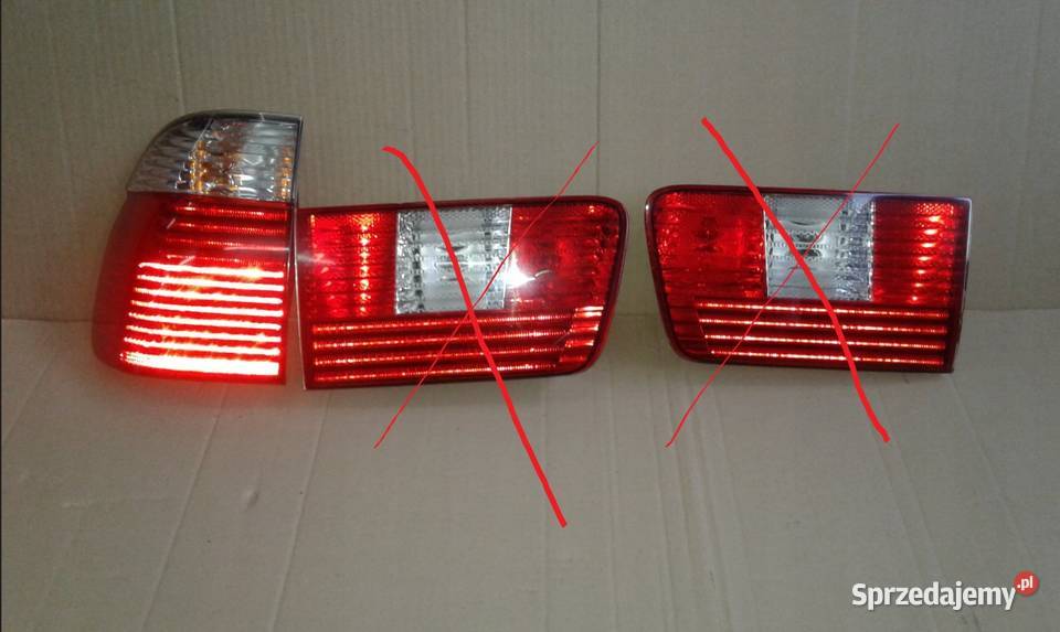 LAMPA TYŁ SKRAJNA BMW E39 KOMBI LIFT LED Lampy tylne Międzychód