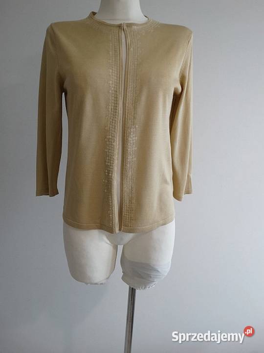 Sweter Blezer Jedwabny 100 Naturalny Jedwab Łomża