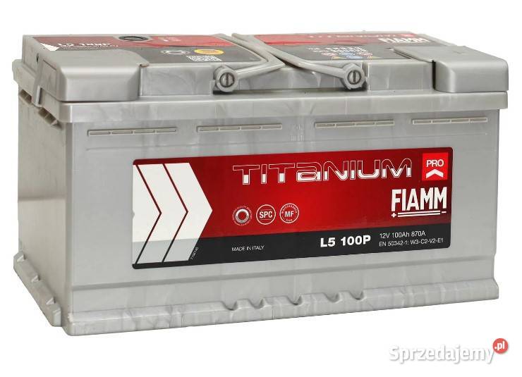 Akumulator FIAMM TITANIUM PRO 12V 100Ah 870A Wałbrzych