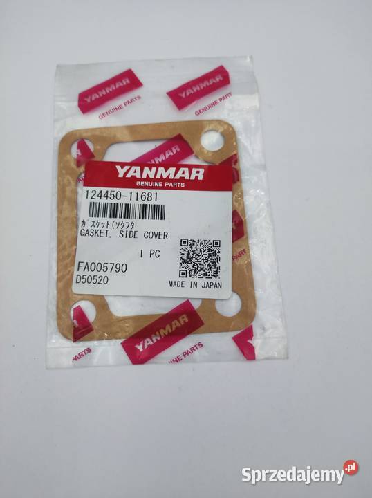 12445011681 Uszczelka pokrywy Yanmar wielkopolskie Września