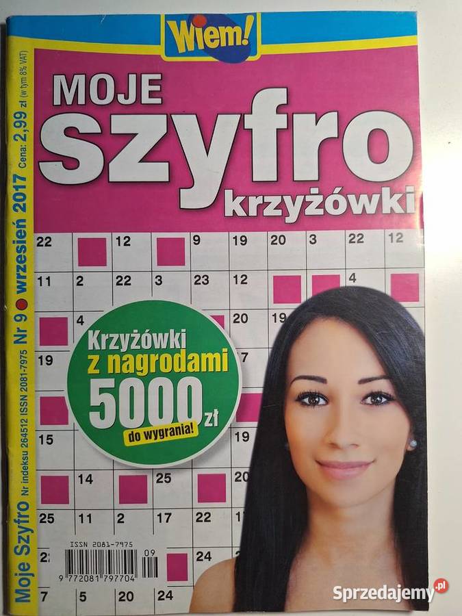 MOJE SZYFRO KRZYŻÓWKI 92017 mazowieckie Warszawa