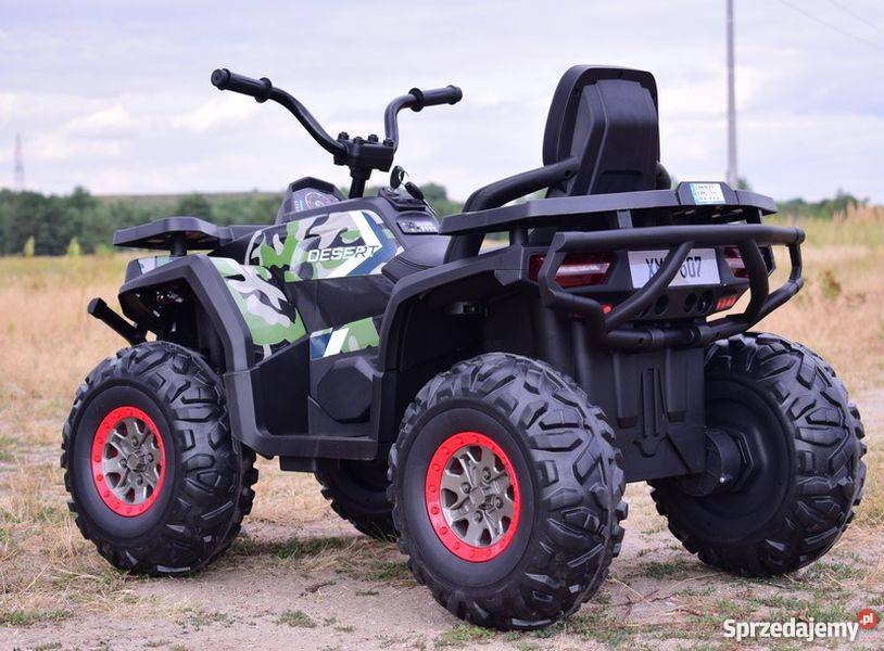 MEGA WIELKI QUAD AMORTYZATORY MIĘKKIE KOŁA PILOT Pojazdy elektryczne i spalinowe Toruń sprzedam