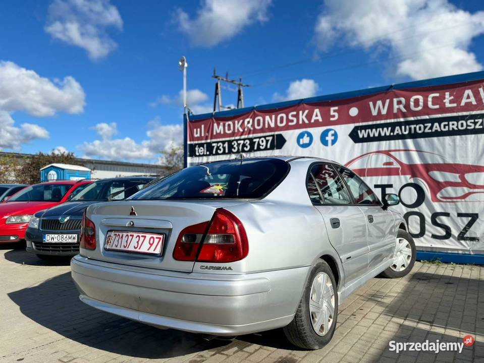 Mitsubishi Carisma 16 Benzyna Klimatyzacja dolnośląskie Wrocław