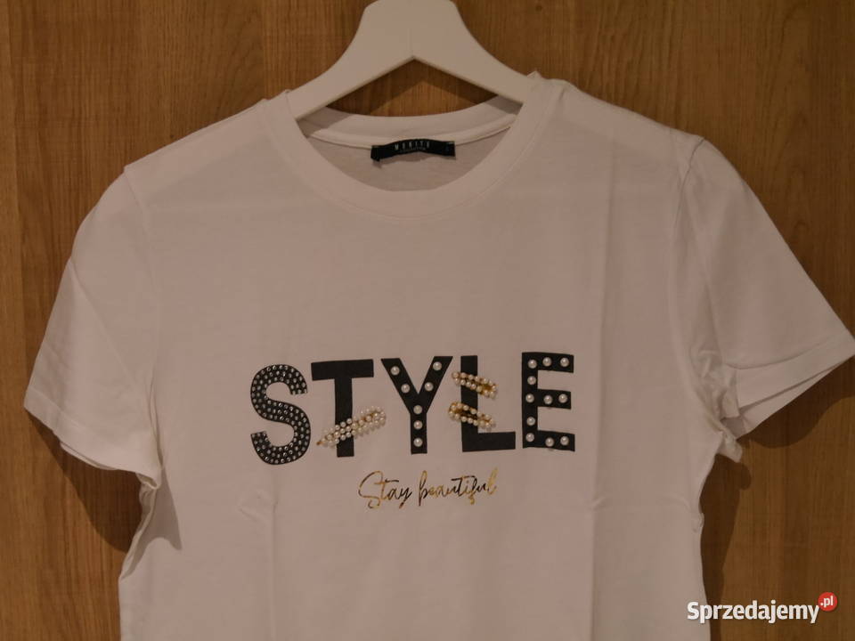 Mohito bluzeczka cyrkonie koraliki perełki 36 S Wrocław sprzedam