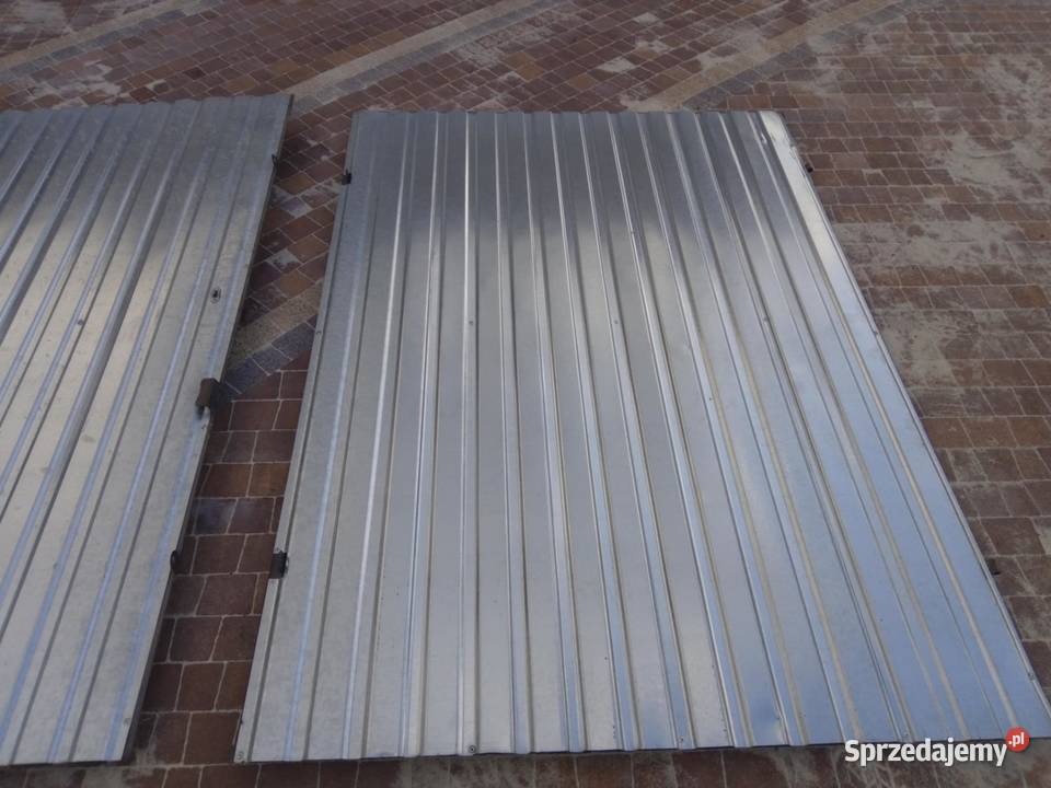 Drzwi garażowe brama podwójna dwuskrzydłowa Bramy łódzkie Łódź sprzedam