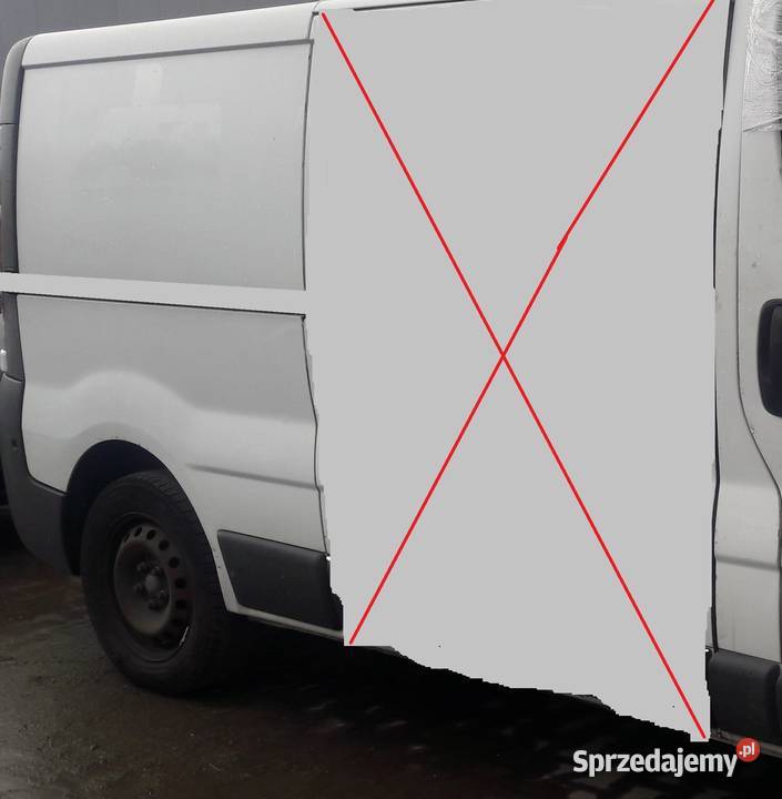 Błotnik prawy trafic vivaro primastar prawy Pajęczno