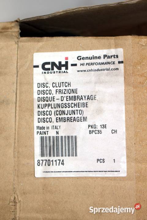 Zestaw 87701174 tarczek sprzęgła Puma Optum T7 podlaskie Białystok