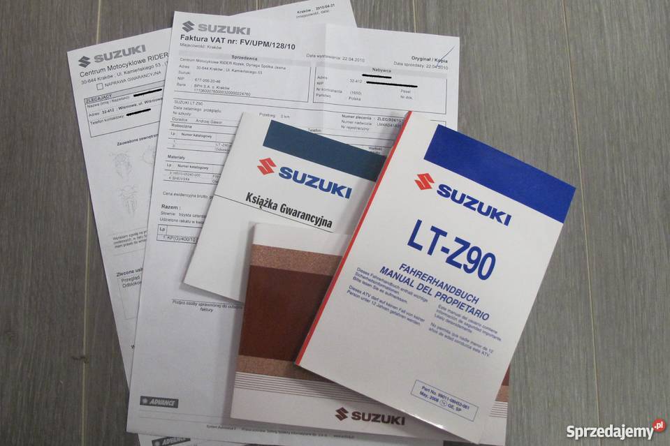 Quad Suzuki LT Z90 idealny dziecka nieuszkodzony