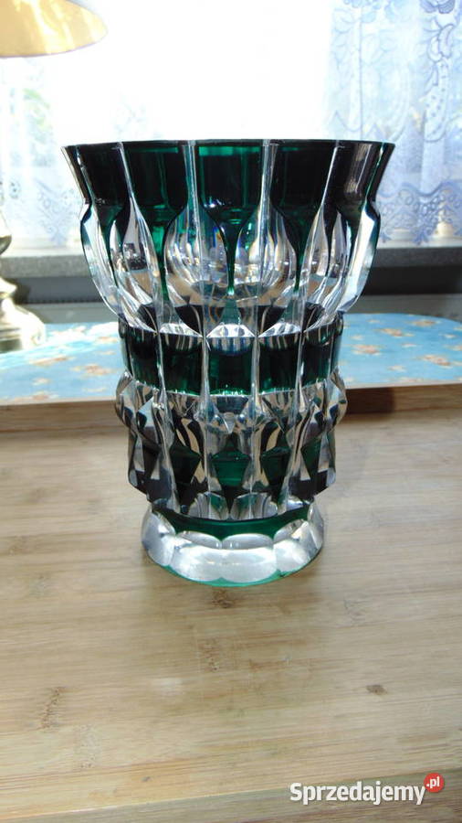 Kryształowy wazon VSL Val Saint Lambert Białystok