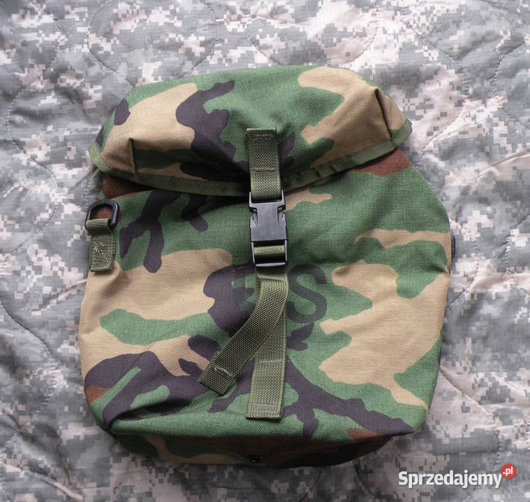 Torba zrzutowa molle II woodland dolnośląskie Wrocław