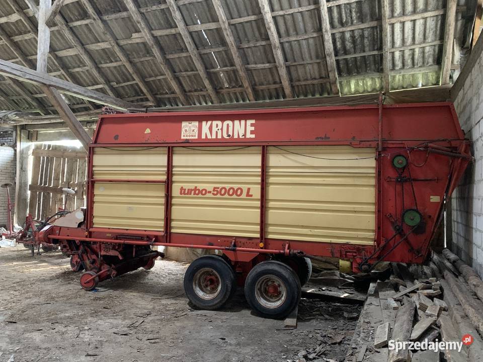 Krone Turbo 5000L przyczepa samozbierająca Zambrów