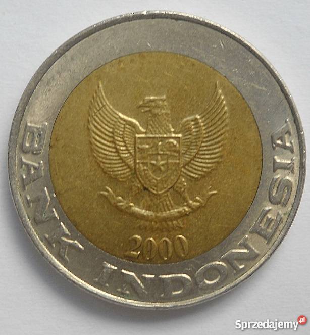 INDONEZJA1000 RUPI2000 rBIMETAL Legionowo sprzedam