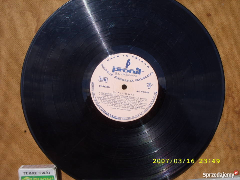 Rock LP SKALDOWIEWSZYSTKO MI MOWI ZE dolnośląskie Wołów