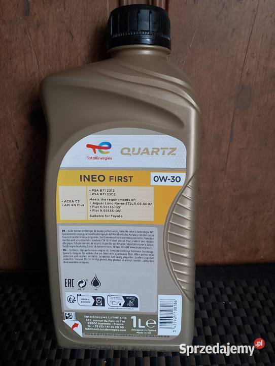 Olej Total 0W30 1L Oleje silnikowe sprzedam