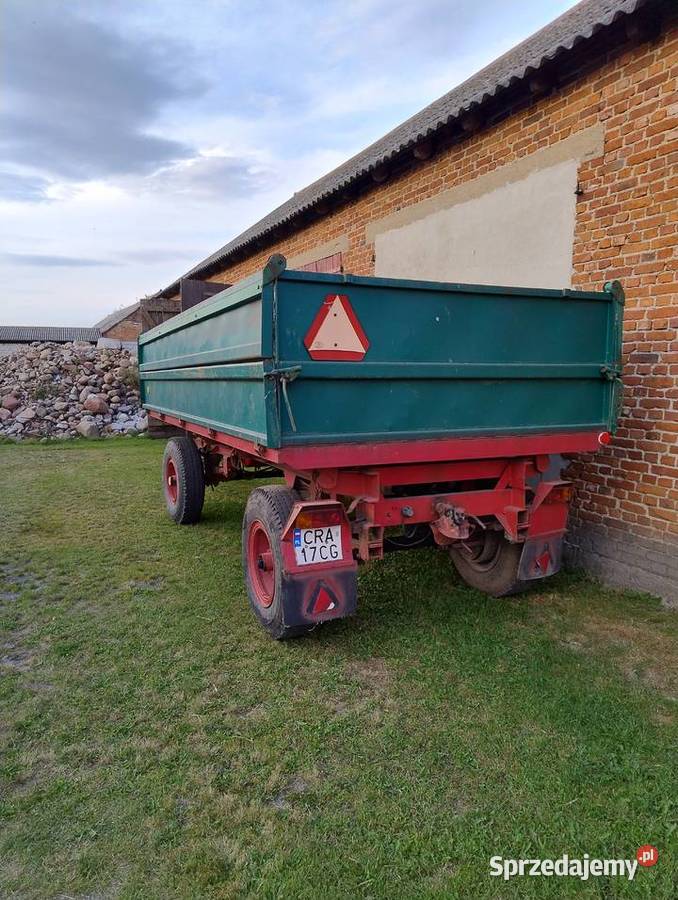Przyczepa HL8011 kujawsko-pomorskie sprzedam