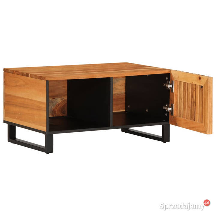 Stolik kawowy 80x51x40 lite drewno akacjowe mazowieckie Warszawa sprzedam