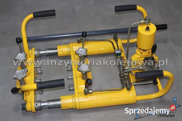 Hydrauliczna obcinarka spawów Geismar z nożycami Tylmanowa