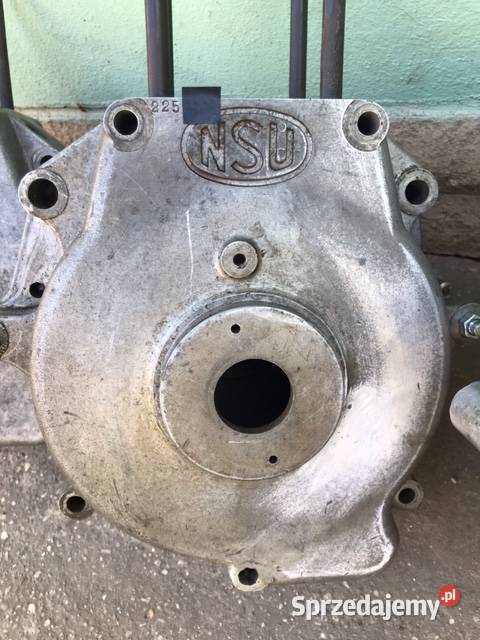 NSU 351 OSL 3 x skrzynia korbowa z pokrywami