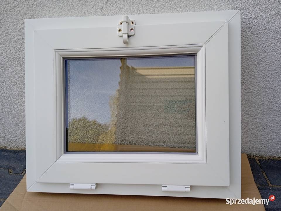 okno gospodarcze uchylne NOWE PCV 80x60 Poznań