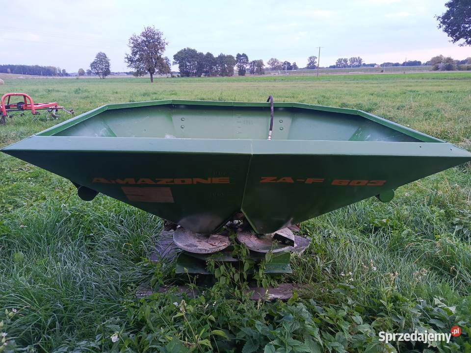 Rozsiewacz do nawozów Amazone Zaf603 Maszyny rolnicze mazowieckie Strzegowo