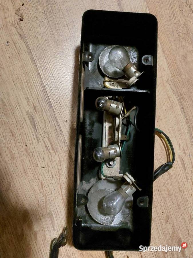 Klosze POLMO tył obudowa lampy PRL URSUS STAR