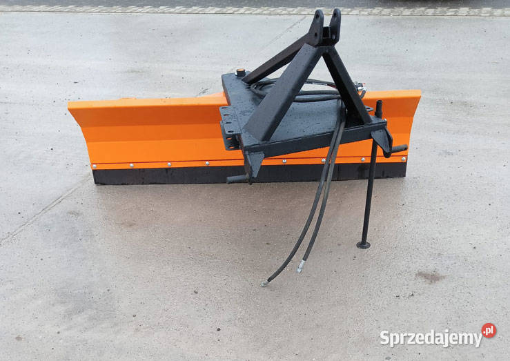 Pług do śniegu obrotowy na tył do ciągnika Konin