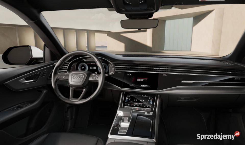 Audi Q8 45 TDI 231 SLine Wersja bazowa nieuszkodzony mazowieckie